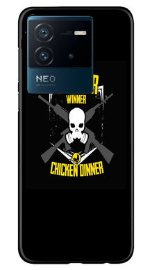 Winner Winner Chicken Dinner Mobile Back Case for iQOO Neo 6 5G  (Design - 147)