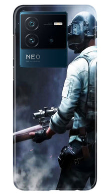 Pubg Mobile Back Case for iQOO Neo 6 5G  (Design - 148)