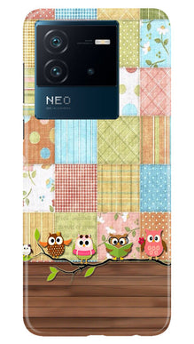 Owls Mobile Back Case for iQOO Neo 6 5G (Design - 171)