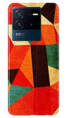 Modern Art Mobile Back Case for iQOO Neo 6 5G (Design - 172)