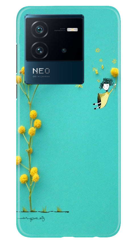Pink Pattern Case for iQOO Neo 6 5G (Design No. 184)