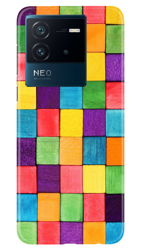 Puzzle Pattern Case for iQOO Neo 6 5G (Design No. 186)