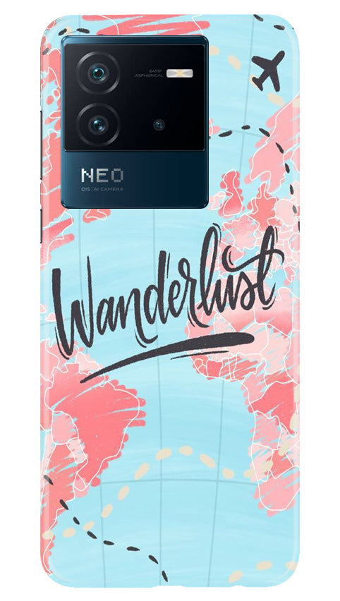 Red Heart Cycle Case for iQOO Neo 6 5G (Design No. 191)