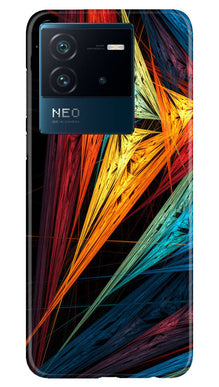 Modern Art Mobile Back Case for iQOO Neo 6 5G (Design - 197)
