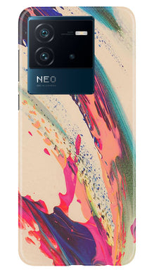 Modern Art Mobile Back Case for iQOO Neo 6 5G (Design - 202)