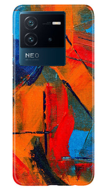 Modern Art Mobile Back Case for iQOO Neo 6 5G (Design - 205)