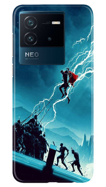 Modern Art Mobile Back Case for iQOO Neo 6 5G (Design - 211)