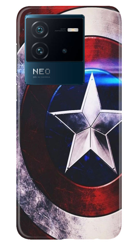 Captain America Case for iQOO Neo 6 5G (Design No. 218)