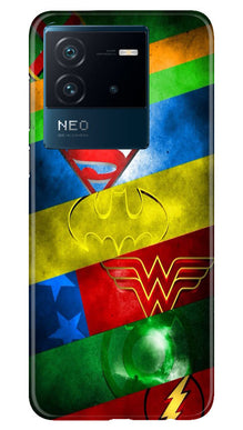 Captain America Shield Mobile Back Case for iQOO Neo 6 5G (Design - 219)