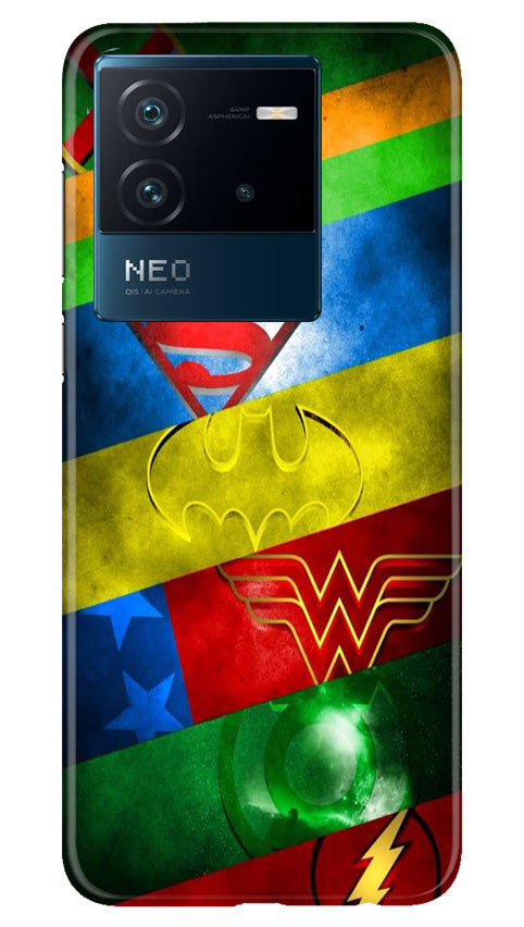 Captain America Shield Case for iQOO Neo 6 5G (Design No. 219)