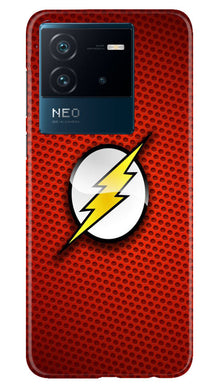 Superheros Logo Mobile Back Case for iQOO Neo 6 5G (Design - 220)