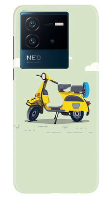 MotorCycle Mobile Back Case for iQOO Neo 6 5G (Design - 228)