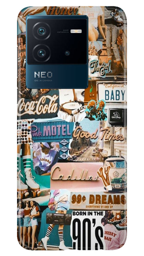 Cute Kid Couple Case for iQOO Neo 6 5G (Design No. 252)