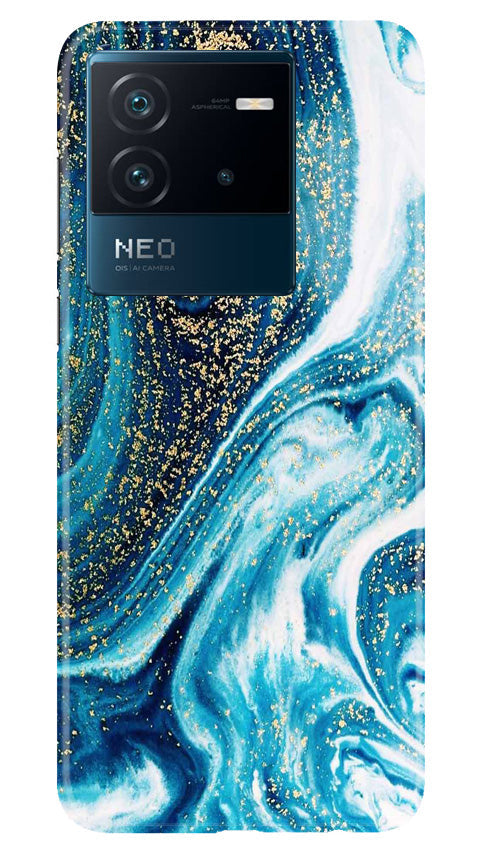 Marble Texture Mobile Back Case for iQOO Neo 6 5G (Design - 269)