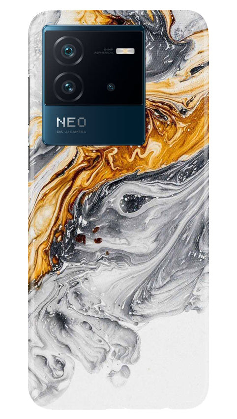 Marble Texture Mobile Back Case for iQOO Neo 6 5G (Design - 271)