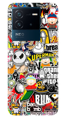 Panda Mobile Back Case for iQOO Neo 6 5G (Design - 281)