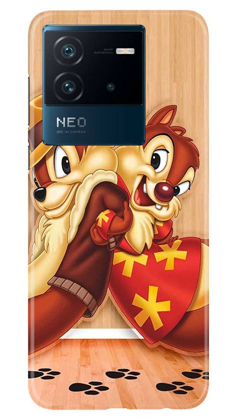 Chip n Dale Mobile Back Case for iQOO Neo 6 5G (Design - 297)