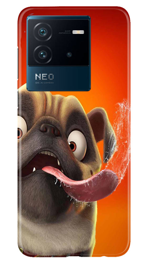 Dog Mobile Back Case for iQOO Neo 6 5G (Design - 303)