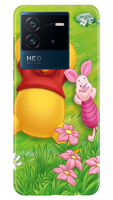 Winnie The Pooh Mobile Back Case for iQOO Neo 6 5G (Design - 308)