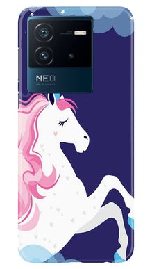 Unicorn Mobile Back Case for iQOO Neo 6 5G (Design - 324)