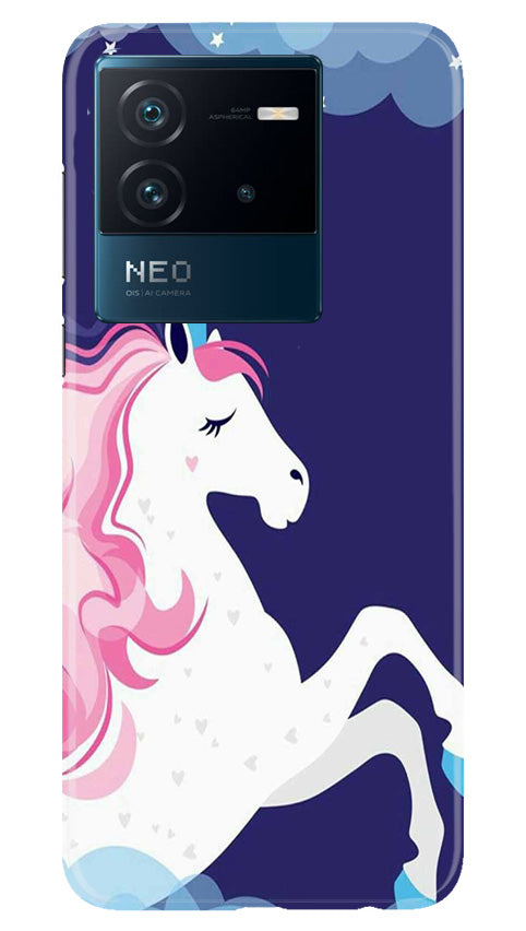 Unicorn Mobile Back Case for iQOO Neo 6 5G (Design - 324)
