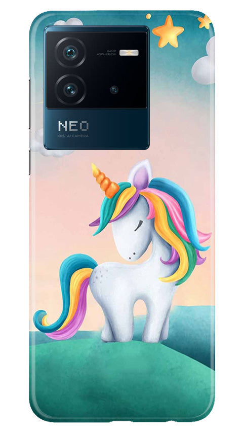 Unicorn Mobile Back Case for iQOO Neo 6 5G (Design - 325)