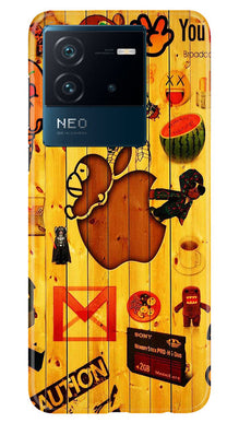 Wooden Texture Mobile Back Case for iQOO Neo 6 5G (Design - 326)
