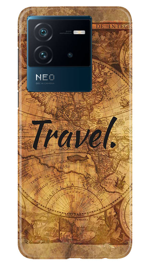 Travel Mobile Back Case for iQOO Neo 6 5G (Design - 334)