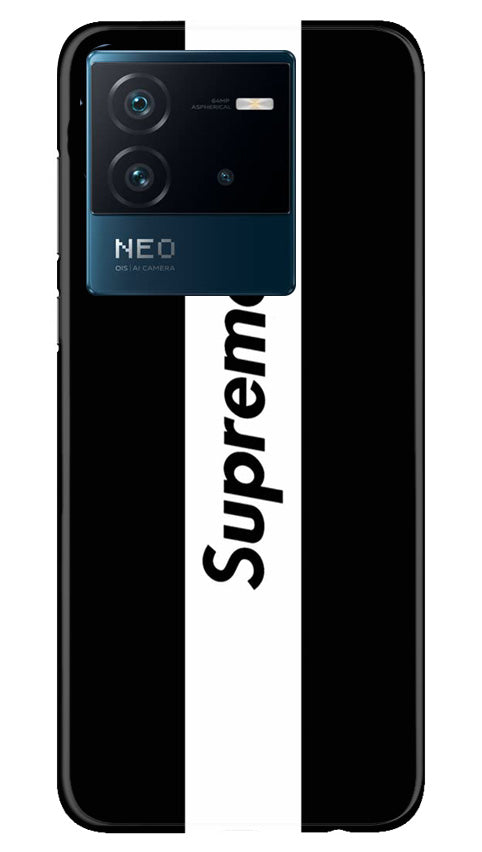 Supreme Mobile Back Case for iQOO Neo 6 5G (Design - 346)