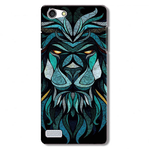 Lion Mobile Back Case for Oppo A31 / Neo 5  (Design - 314)
