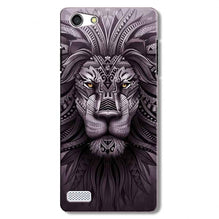 Lion Mobile Back Case for Oppo Neo 7  (Design - 315)