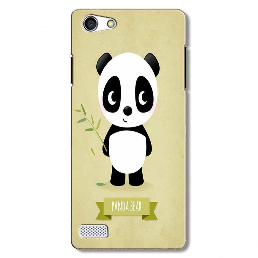 Panda Bear Mobile Back Case for Oppo A31 / Neo 5  (Design - 317)