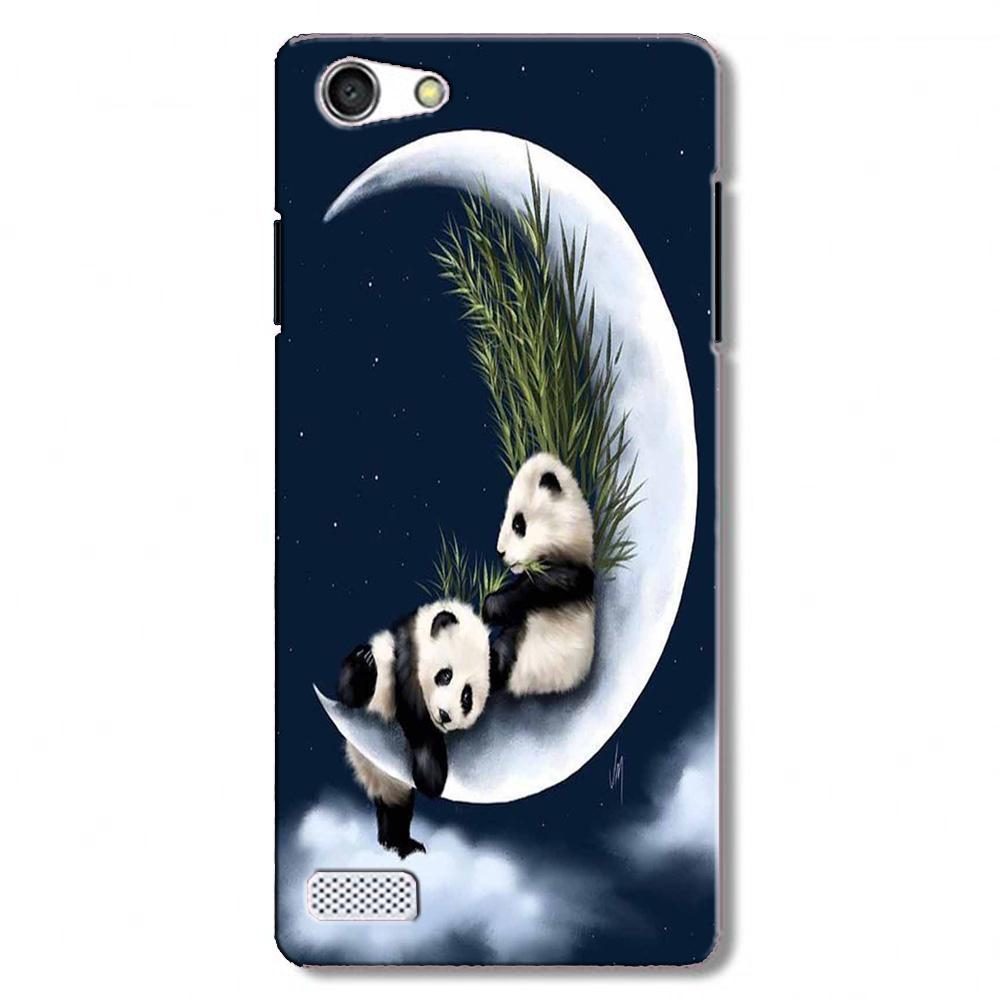 Panda Moon Mobile Back Case for Oppo Neo 7  (Design - 318)