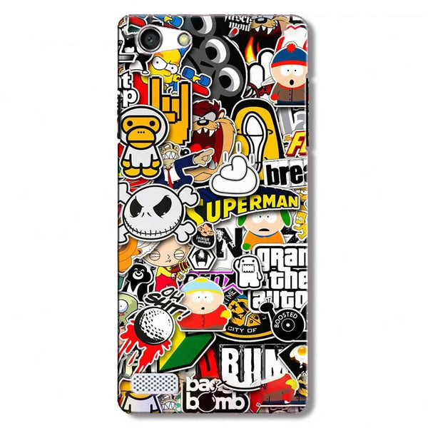 Designer Mobile Back Case for Oppo A31 / Neo 5  (Design - 320)