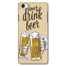 Drink Beer Mobile Back Case for Oppo Neo 7  (Design - 328)