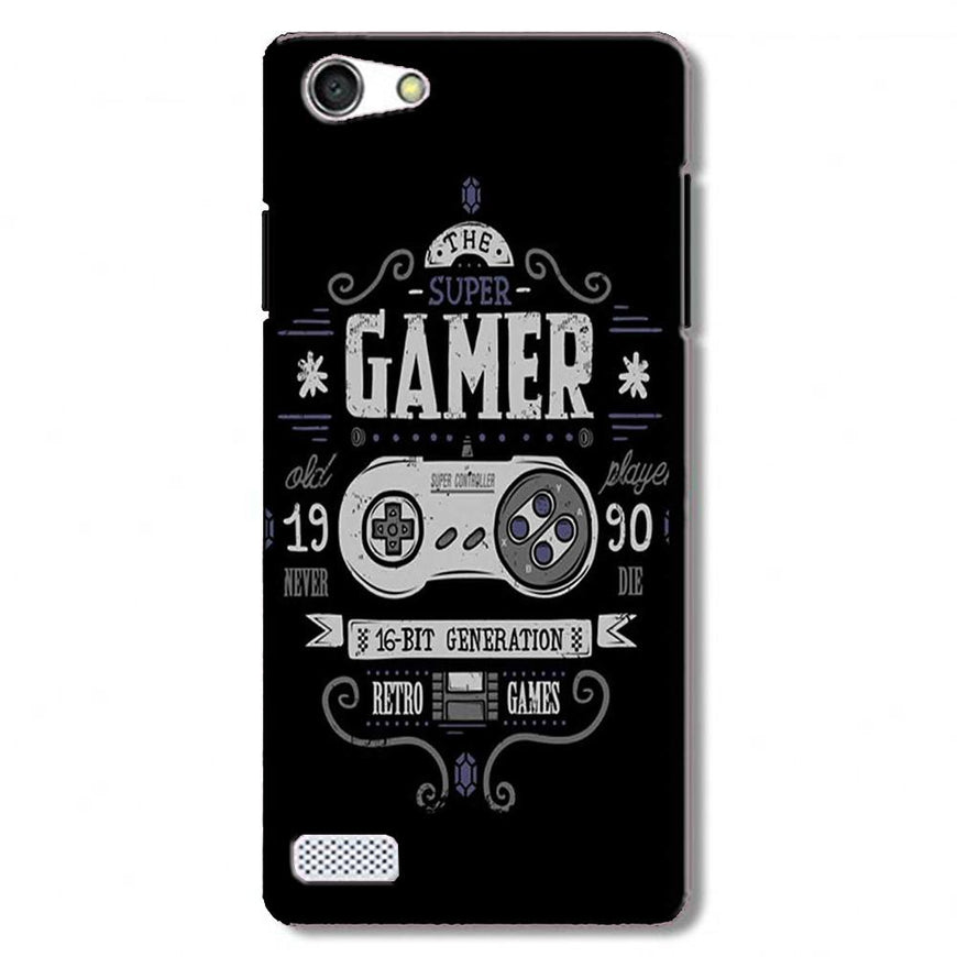Gamer Mobile Back Case for Oppo Neo 7  (Design - 330)