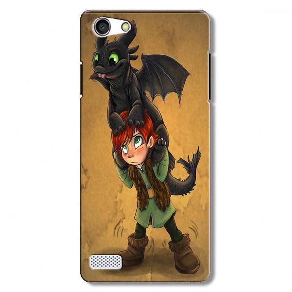 Dragon Mobile Back Case for Oppo A31 / Neo 5  (Design - 336)