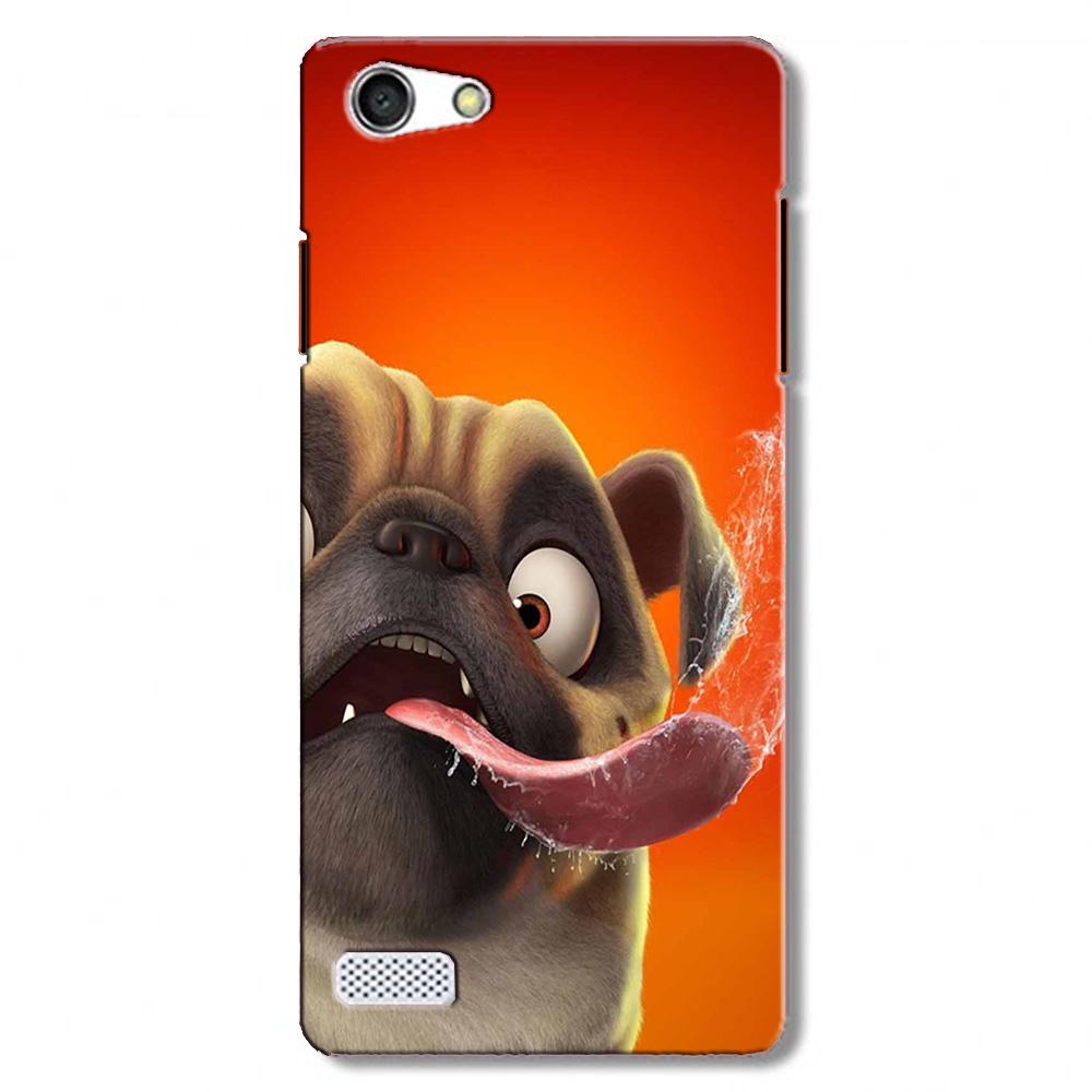 Dog Mobile Back Case for Oppo Neo 7  (Design - 343)