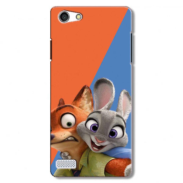Cartoon Mobile Back Case for Oppo Neo 7  (Design - 346)