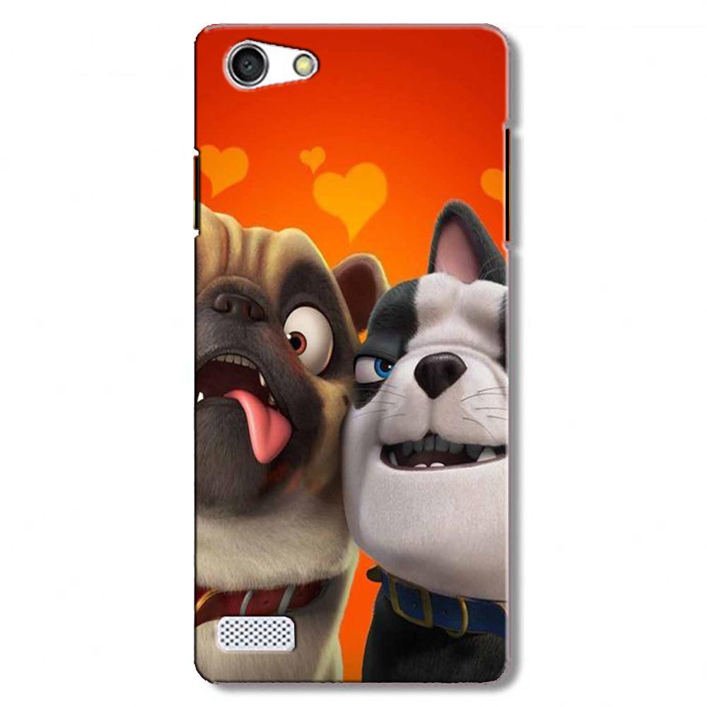 Dog Puppy Mobile Back Case for Oppo Neo 7  (Design - 350)