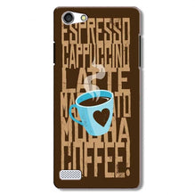 Love Coffee Mobile Back Case for Oppo Neo 7  (Design - 351)