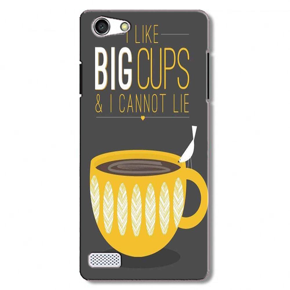 Big Cups Coffee Mobile Back Case for Oppo A31 / Neo 5  (Design - 352)