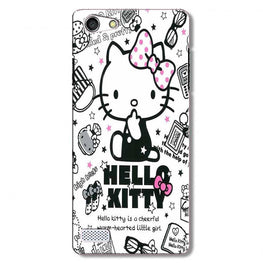 Hello Kitty Mobile Back Case for Oppo Neo 7  (Design - 361)