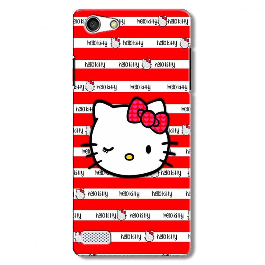 Hello Kitty Mobile Back Case for Oppo A31 / Neo 5  (Design - 364)