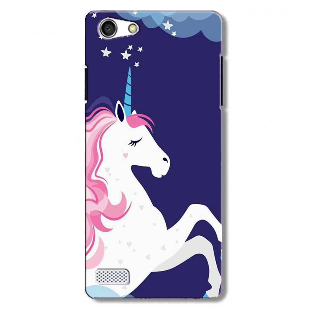 Unicorn Mobile Back Case for Oppo Neo 7  (Design - 365)