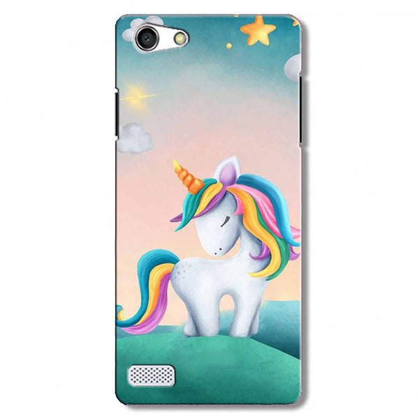 Unicorn Mobile Back Case for Oppo A31 / Neo 5  (Design - 366)