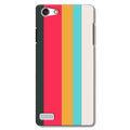 Color Pattern Mobile Back Case for Oppo Neo 7  (Design - 369)