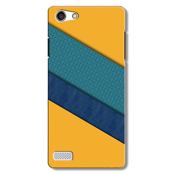 Diagonal Pattern Mobile Back Case for Oppo A31 / Neo 5  (Design - 370)