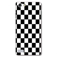 Black White Boxes Mobile Back Case for Oppo A31 / Neo 5  (Design - 372)