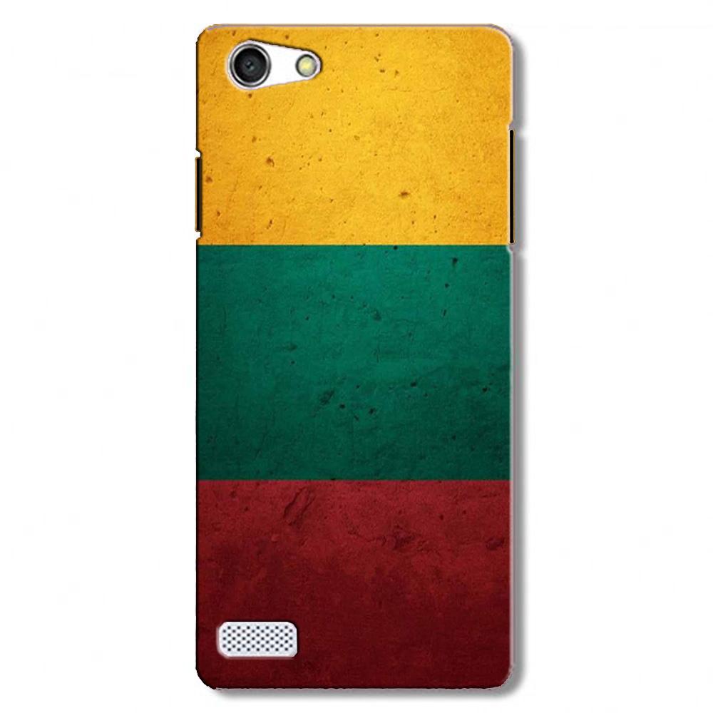 Color Pattern Mobile Back Case for Oppo Neo 7/A33  (Design - 374)